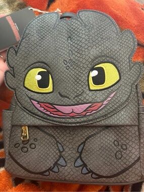 Loungefly Toothless how to train your dragon